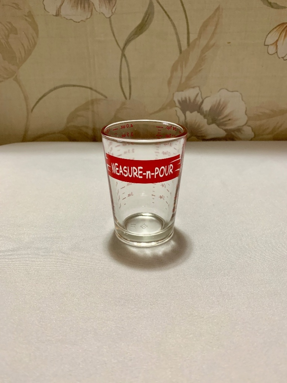 Measure-n-Pour Glass - Great for Kitchen or Bar Use!